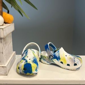 CROCS TODDLER CLASSIC MARBLED CLOG
